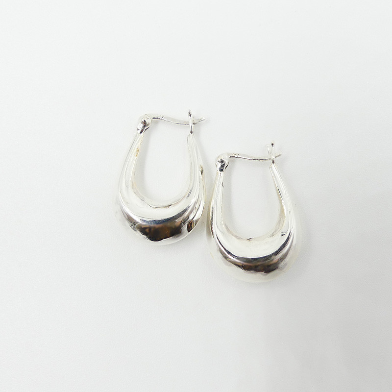 Créoles Argent évasées