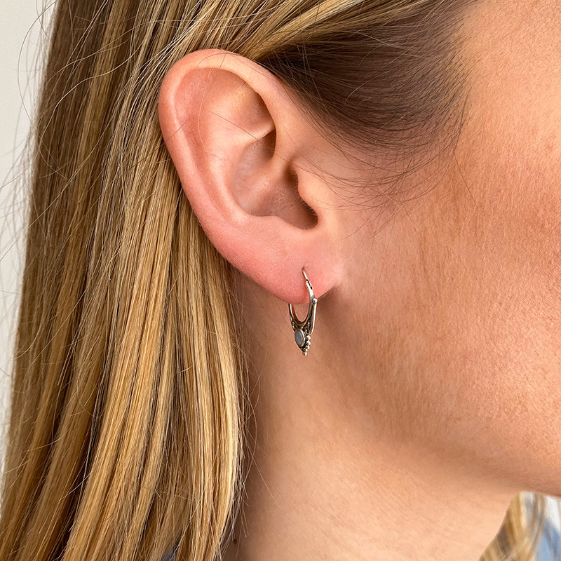 Boucles d'oreilles Argent Vintage