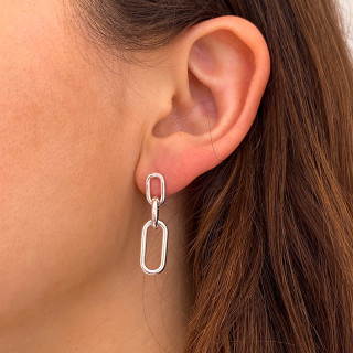 Boucles d'oreilles Argent géométriques