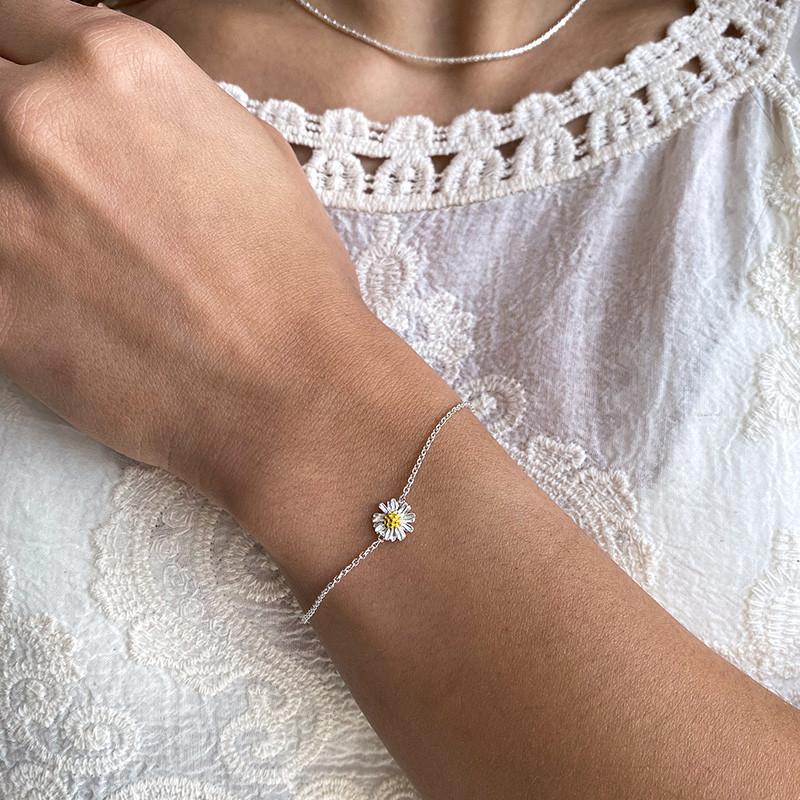 Bracelet Argent Daisy