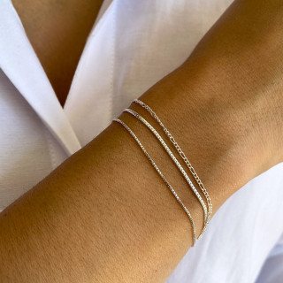 Bracelet Argent triple chaine