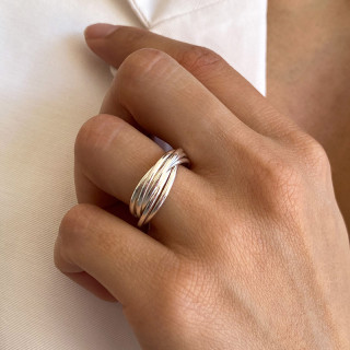 Bague Argent semainier