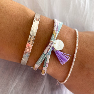 Bracelet Cordon Liberty Argent Chance