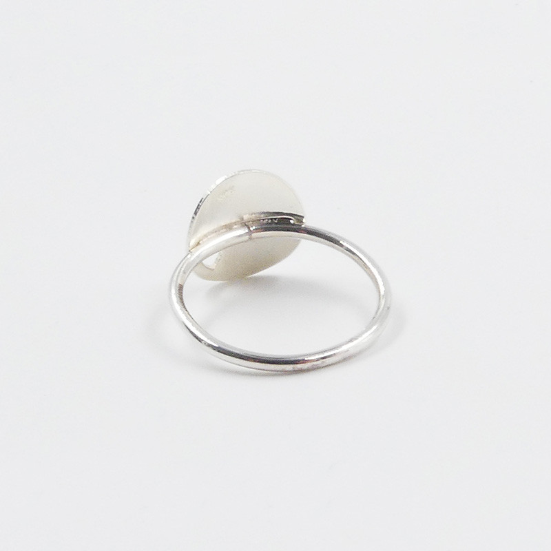 Bague Argent coeur ajouré
