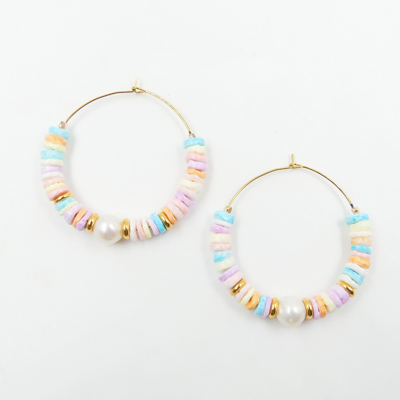 Créoles Dorées Candy