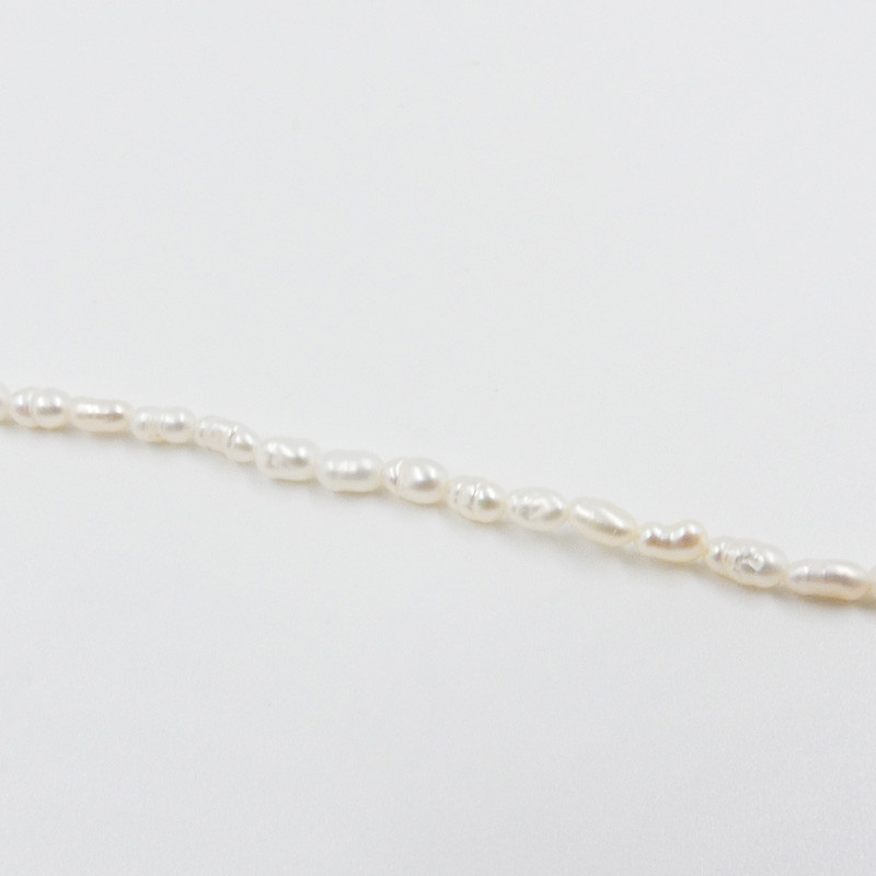 Bracelet acier doré perles d’eau douce