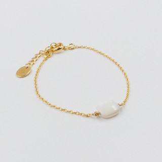 Bracelet Enfant Plaqué or Chat