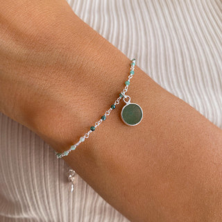 Bracelet Argent pierres fines naturelles