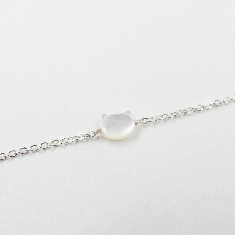 Bracelet Enfant Argent Chat