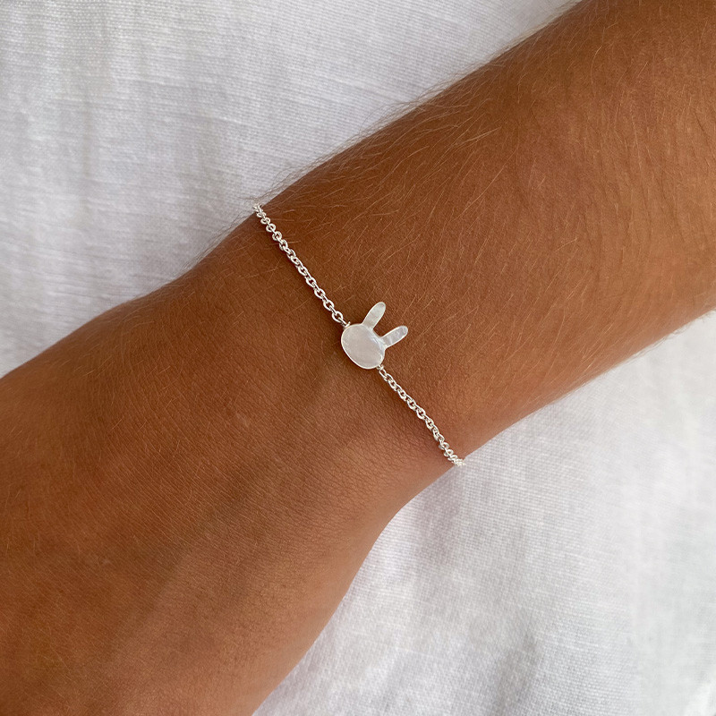 Bracelet Enfant Argent Lapin