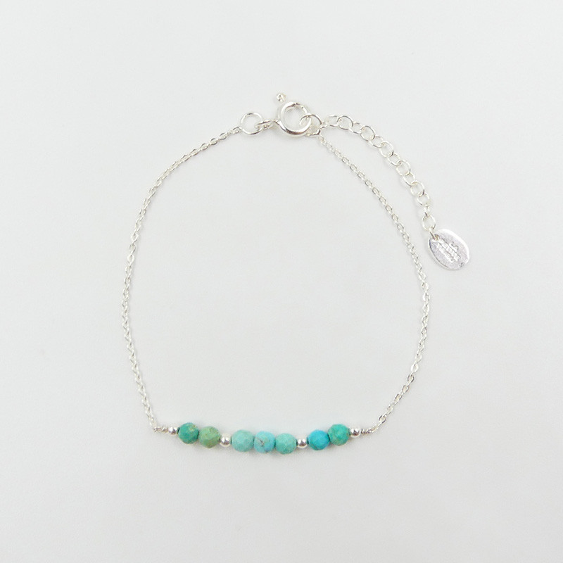 Bracelet Argent pierres fines naturelles