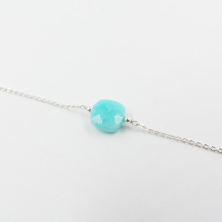 Bracelet Argent pierre Amazonite