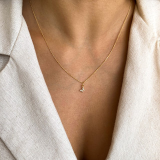 Charm's Doré papillon strass