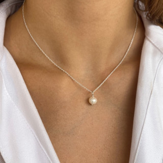 Charm's Argent perle d'eau douce