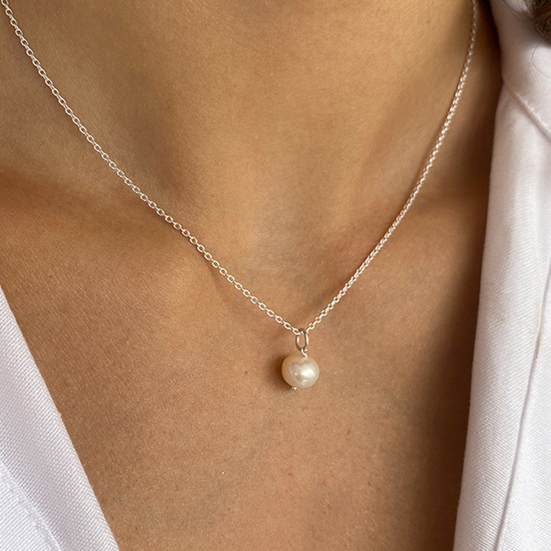 Charm's Argent perle d'eau douce