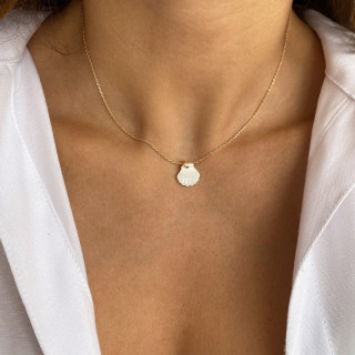 Charm's Doré coquillage en Nacre