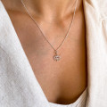 Collier Argent Oeil