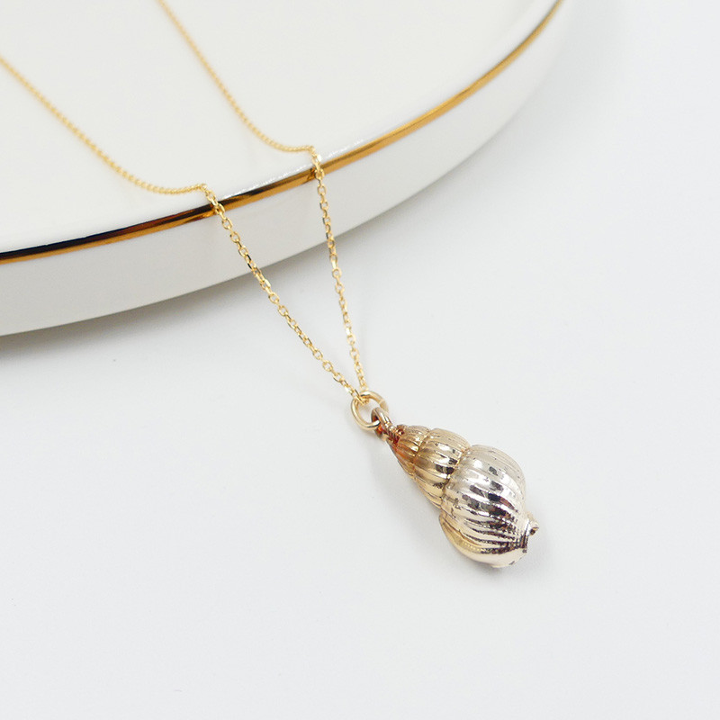 Charm's Doré coquillage brillant