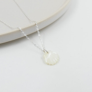 Charm's Argent coquillage en Nacre
