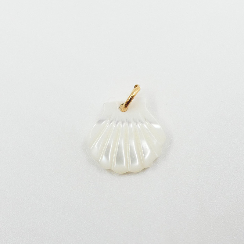 Charm's Doré coquillage en Nacre