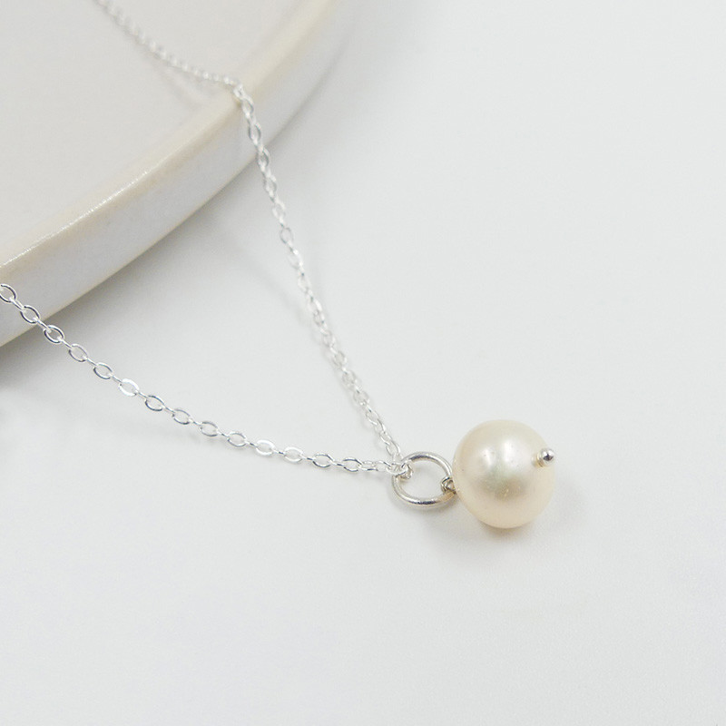 Charm's Argent perle d'eau douce