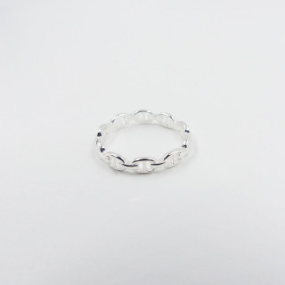 Bague Argent maille chaine