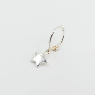 Boucle à l'unité Argent Etoile