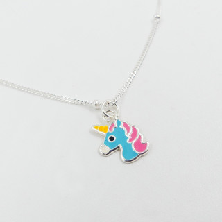 Collier Enfant Argent Licorne