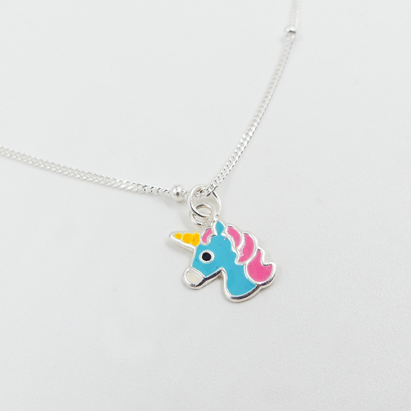 Collier Enfant Argent Licorne