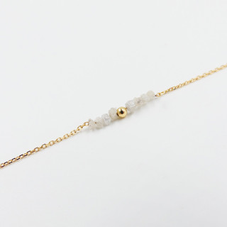 Bracelet or 18 carats et Diamants Blancs