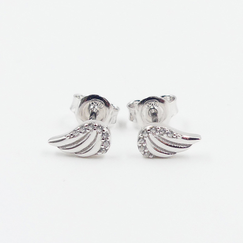 Boucles d'oreilles Argent aile d'ange