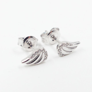Boucles d'oreilles Argent aile d'ange