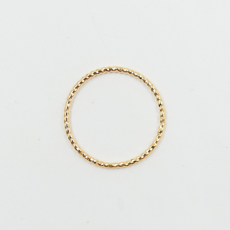 Bague Plaqué Or fine