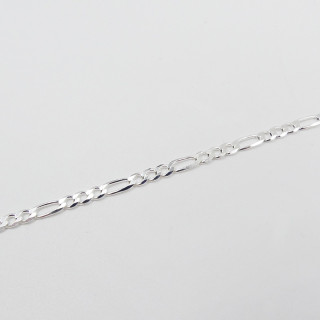 Collier Argent maille figaro