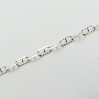 Bracelet Argent maille marine