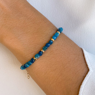 Bracelet Doré Apatite