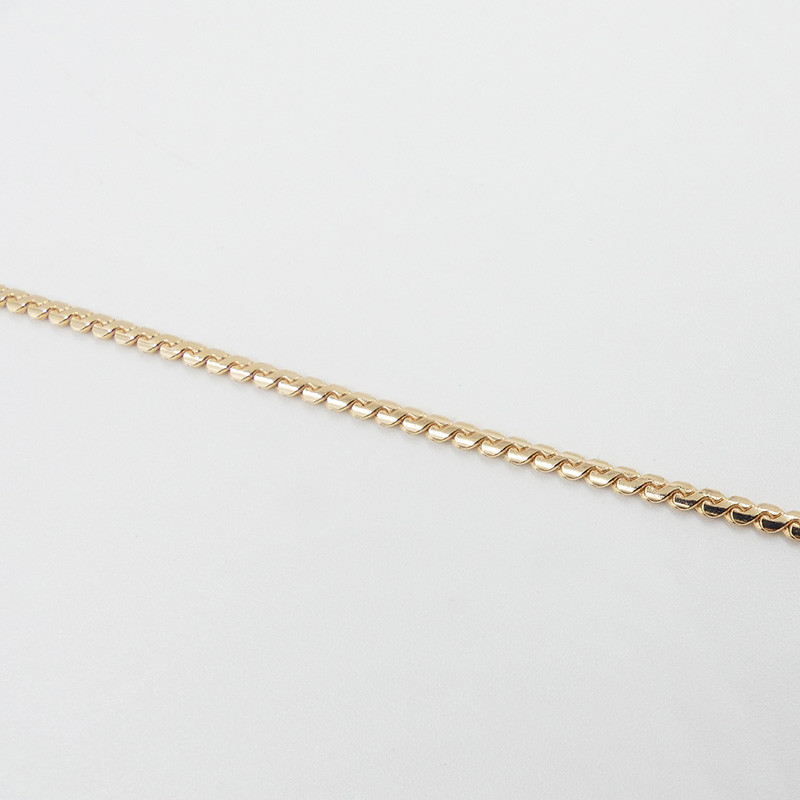 Collier plaqué or maille égyptienne