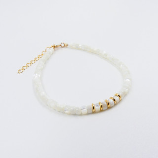 Bracelet Plaqué Or Nacre