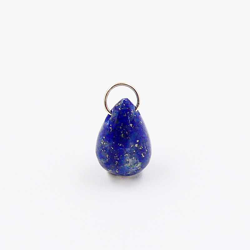 Collier Plaqué or Goutte Lapis