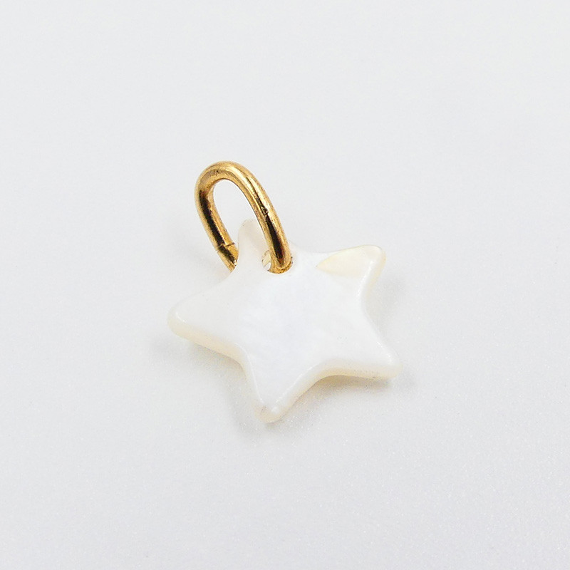 Collier Plaqué or charm's étoile