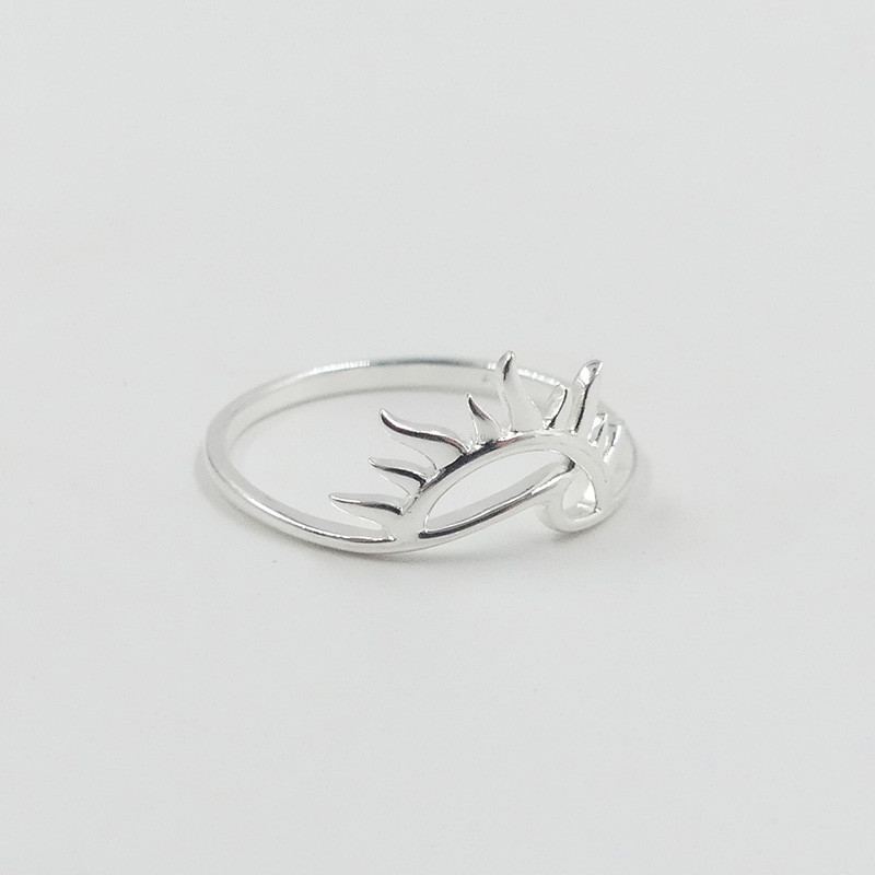 Bague Argent Wave & Sun