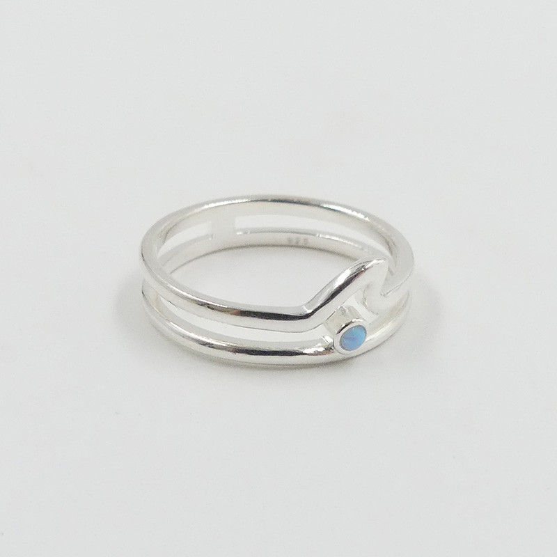Bague Argent Surfeur