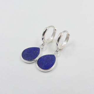 Boucles d'oreilles Goutte pierres