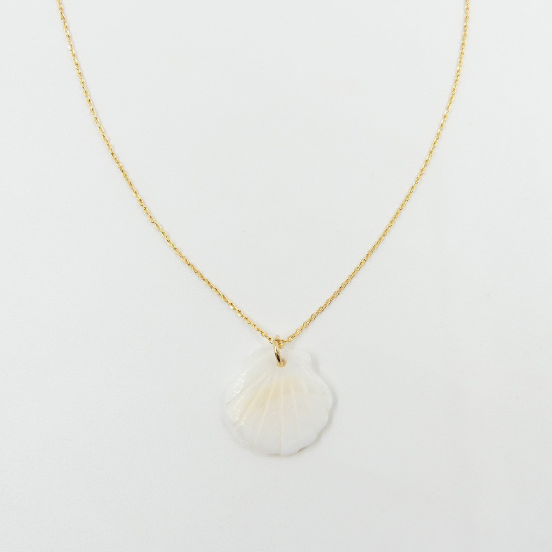 Charm's plaqué or coquillage nacre