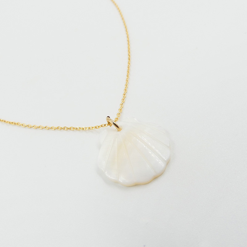 Charm's plaqué or coquillage nacre