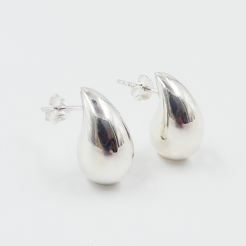Boucles d’oreilles Argent moyenne Gouttes