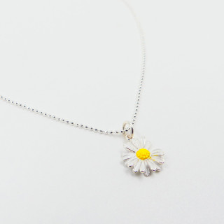 Collier Argent Marguerite