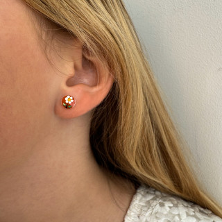 Clous Argent Enfant fleurs