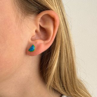 Clous Argent Enfant pastèque