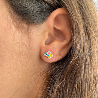 Clous Argent Enfant éléphant